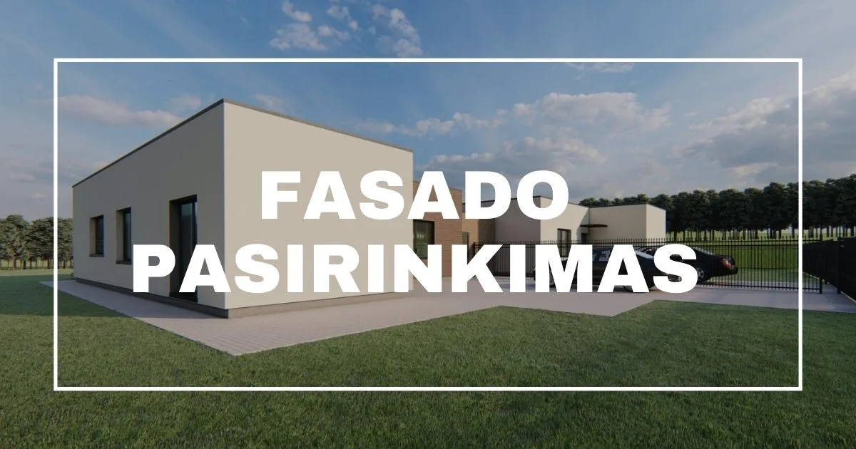 Namo vizualizacija: Kaip išsirinkti namo fasadą?