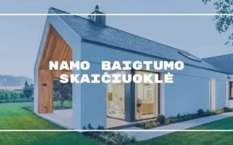 Namo baigtumo skaičiuoklė